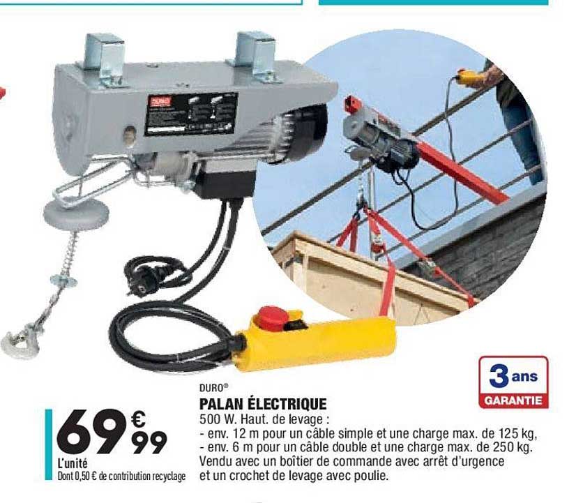 duro palan électrique