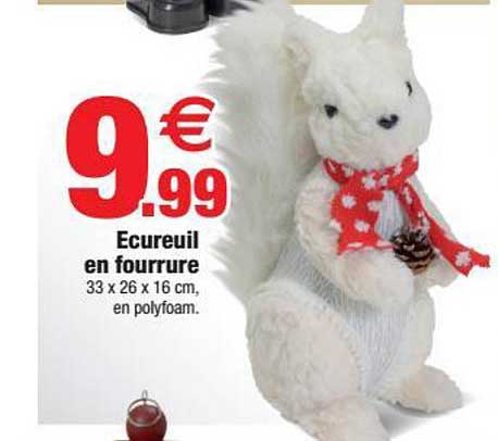 écureuil en fourrure