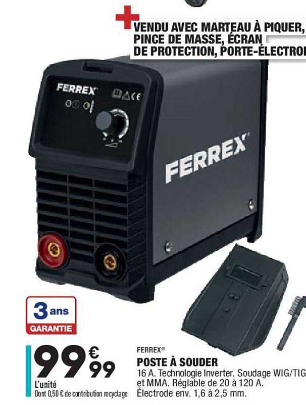 ferrex poste à souder