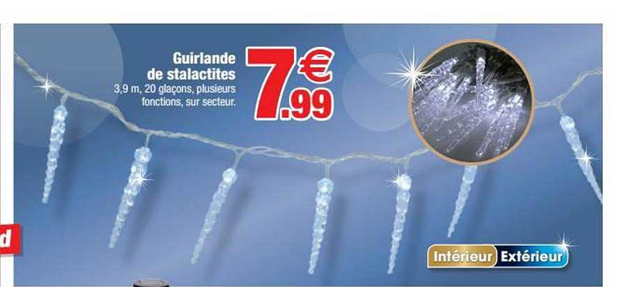 guirlande de stalactites
