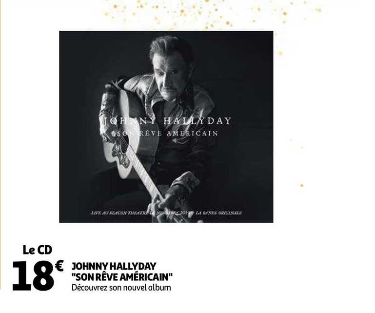 johnny hallyday son rêve américain