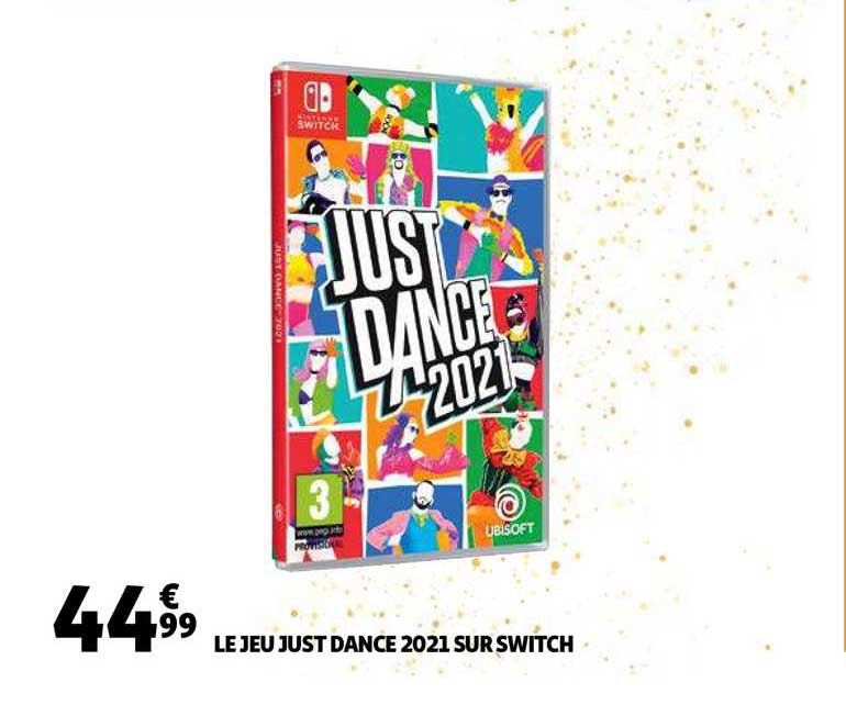 le jeu just dance 2021 sur switch