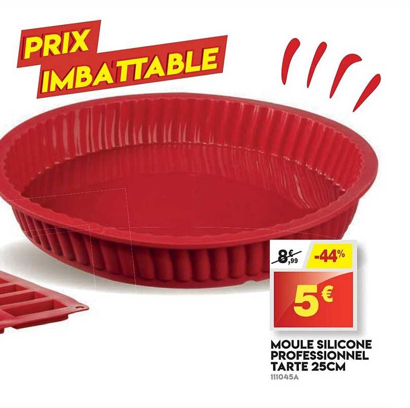 moule silicone professionnel tarte 25cm