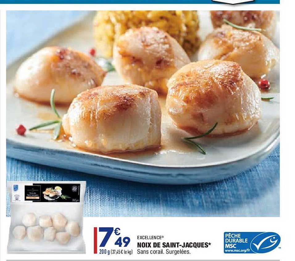 noix de saint jacques excellence