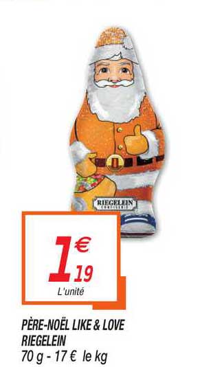 père noël like & love riegelein