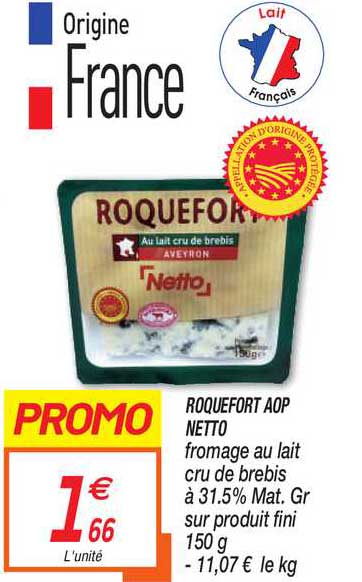 Roquefort Aop Netto