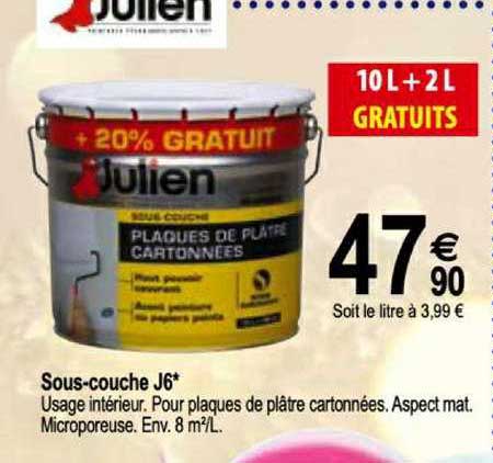 sous couche j6