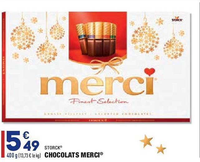 Storck Chocolats Merci
