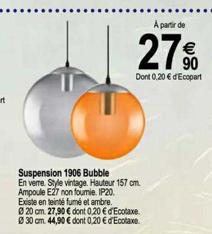 suspension 1906 bubble