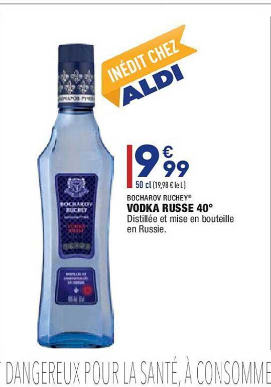 vodka russe 40° bocharov ruchey