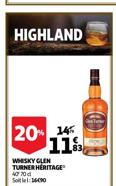 whisky glen turner héritage