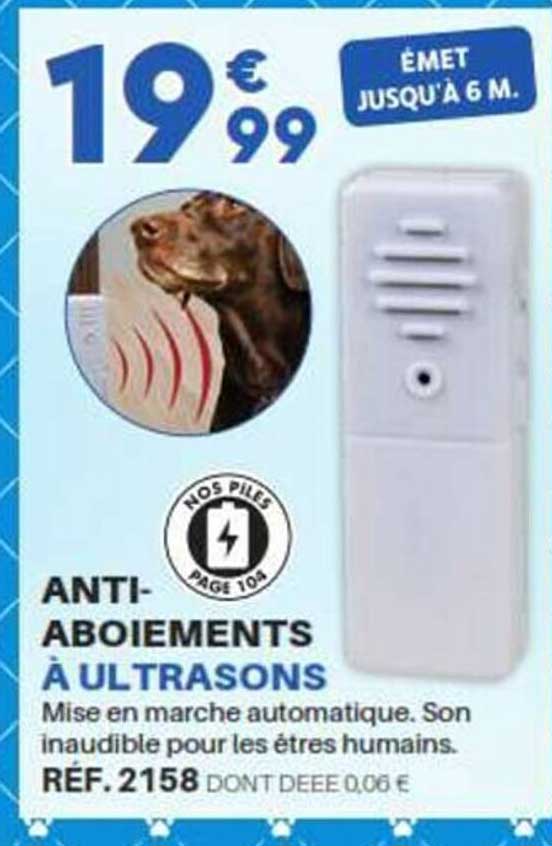 Anti-aboiements à Ul Trasons