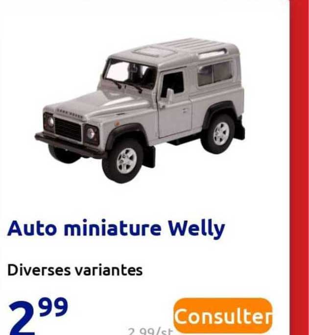 auto miniature welly