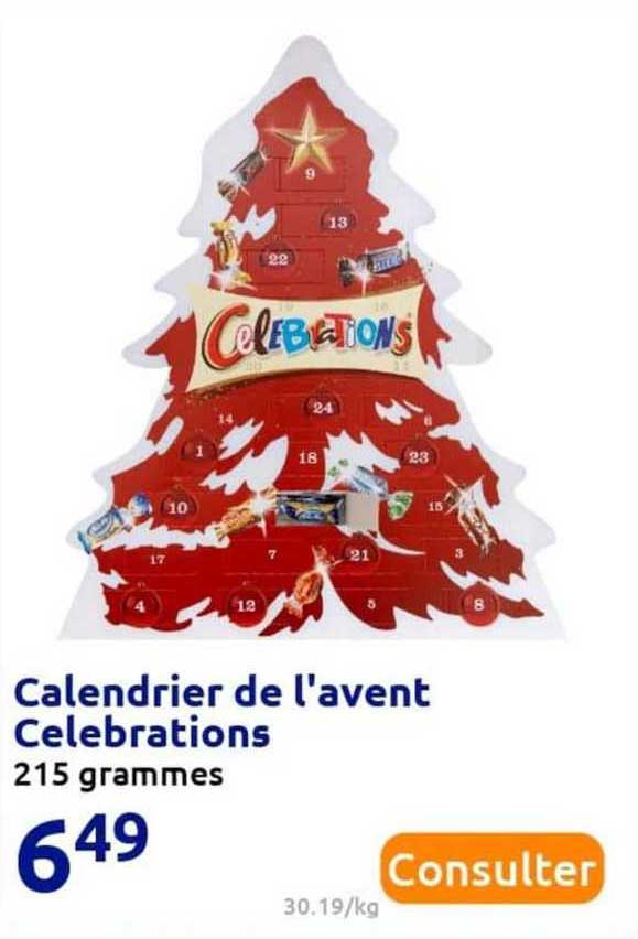calendrier de l'avent célébrations