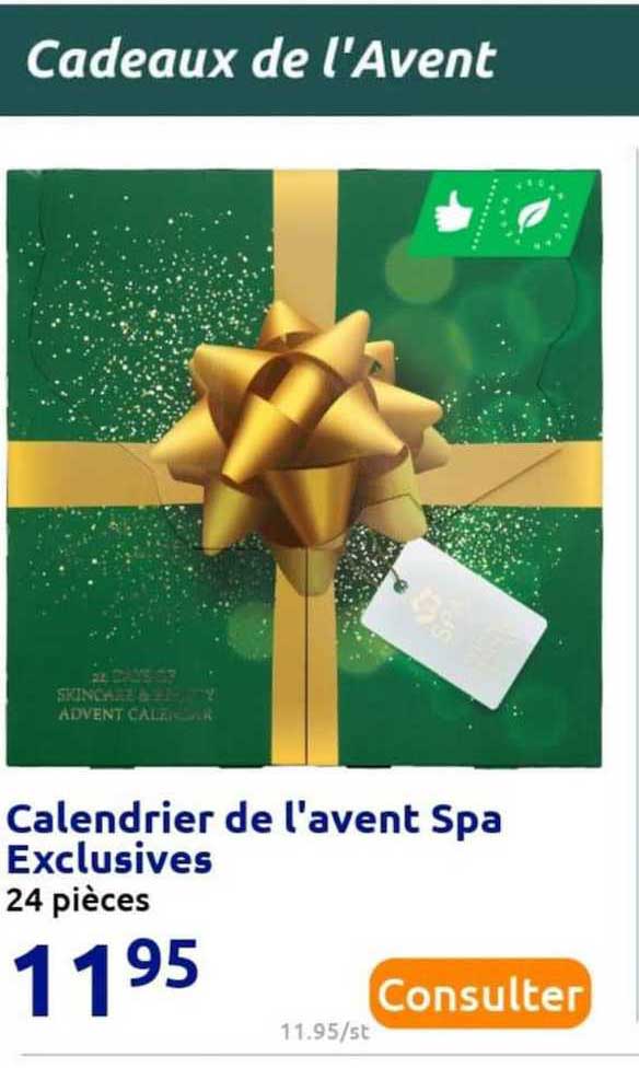 Calendrier De L'avent Spa Exclusives