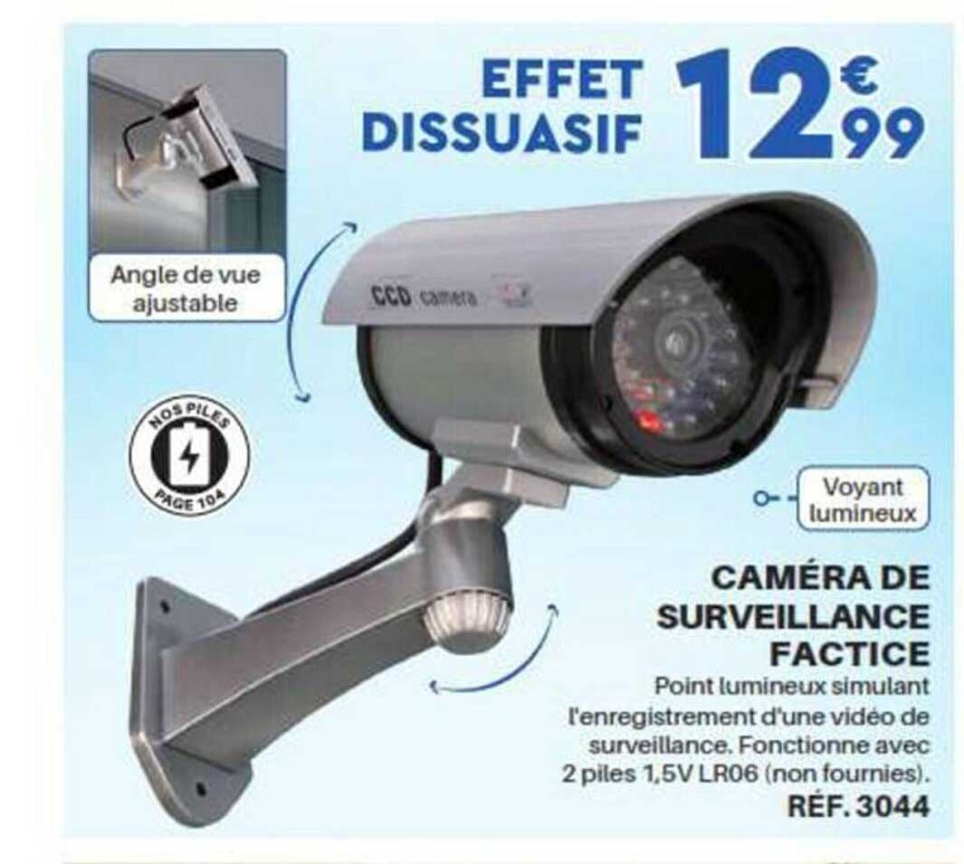 Caméra De Surveillance Factice
