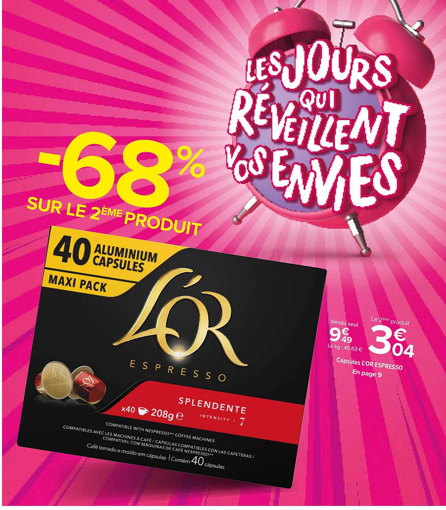 Capsules L'or Espresso