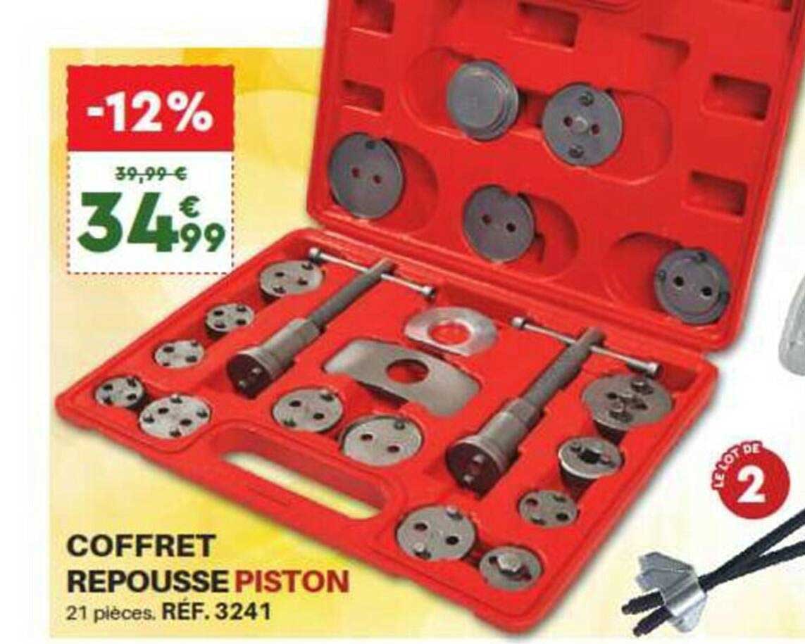 coffret repousse piston
