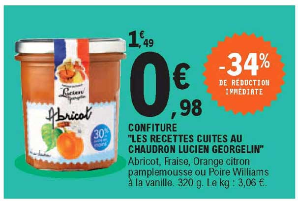 confiture "les recettes cuites au chaudron lucien georgelin"