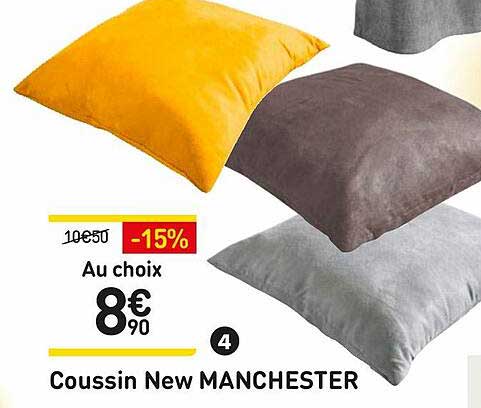 coussin new manchester