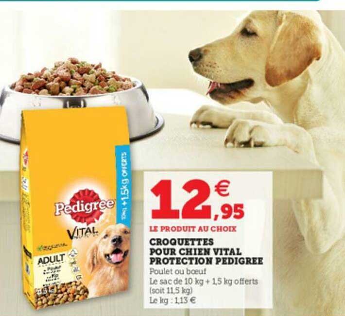 Croquettes Pour Chien Vital Protection Pedigree