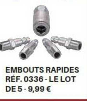 embouts rapides