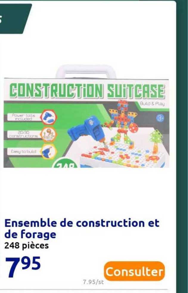 Ensemble De Construction Et De Forage