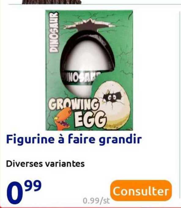 figurine à faire grandir
