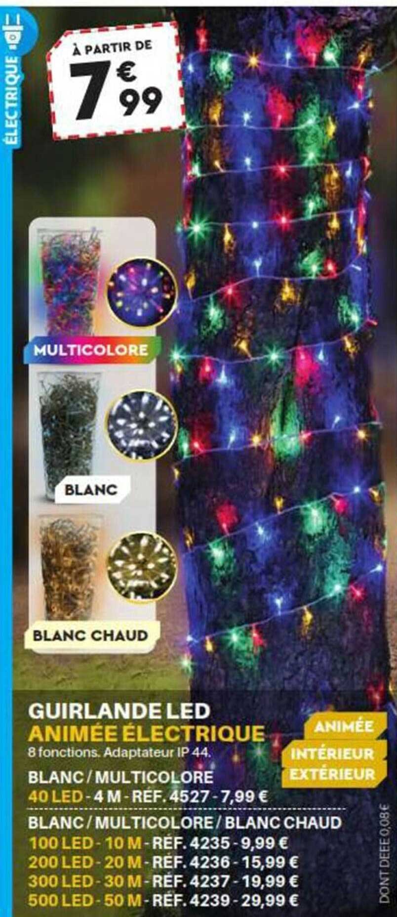 Guirlande Led Animée électrique