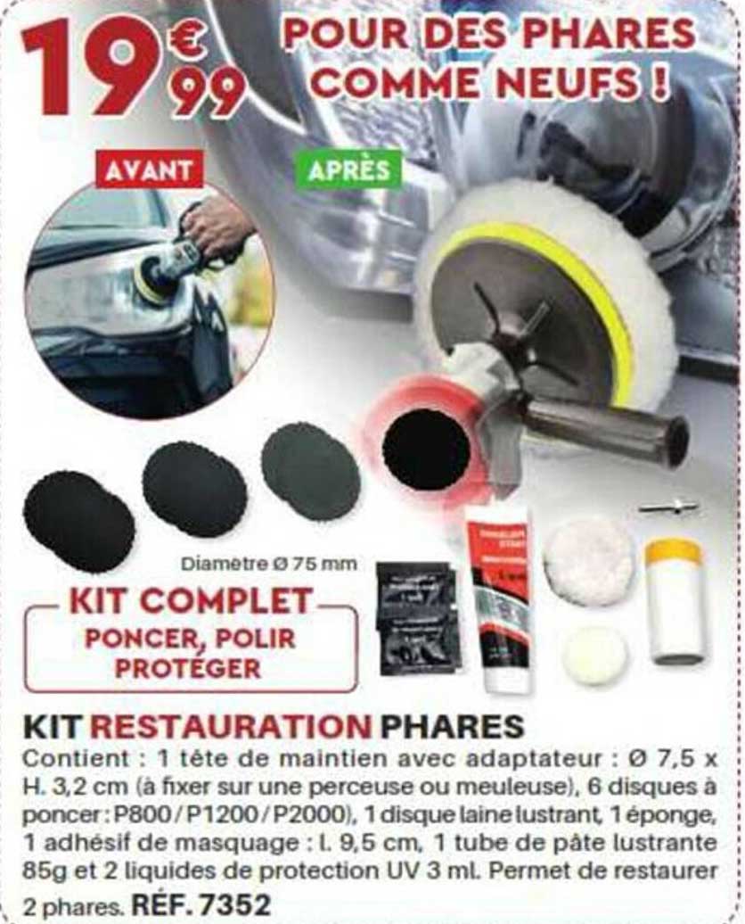 kit restauration phares