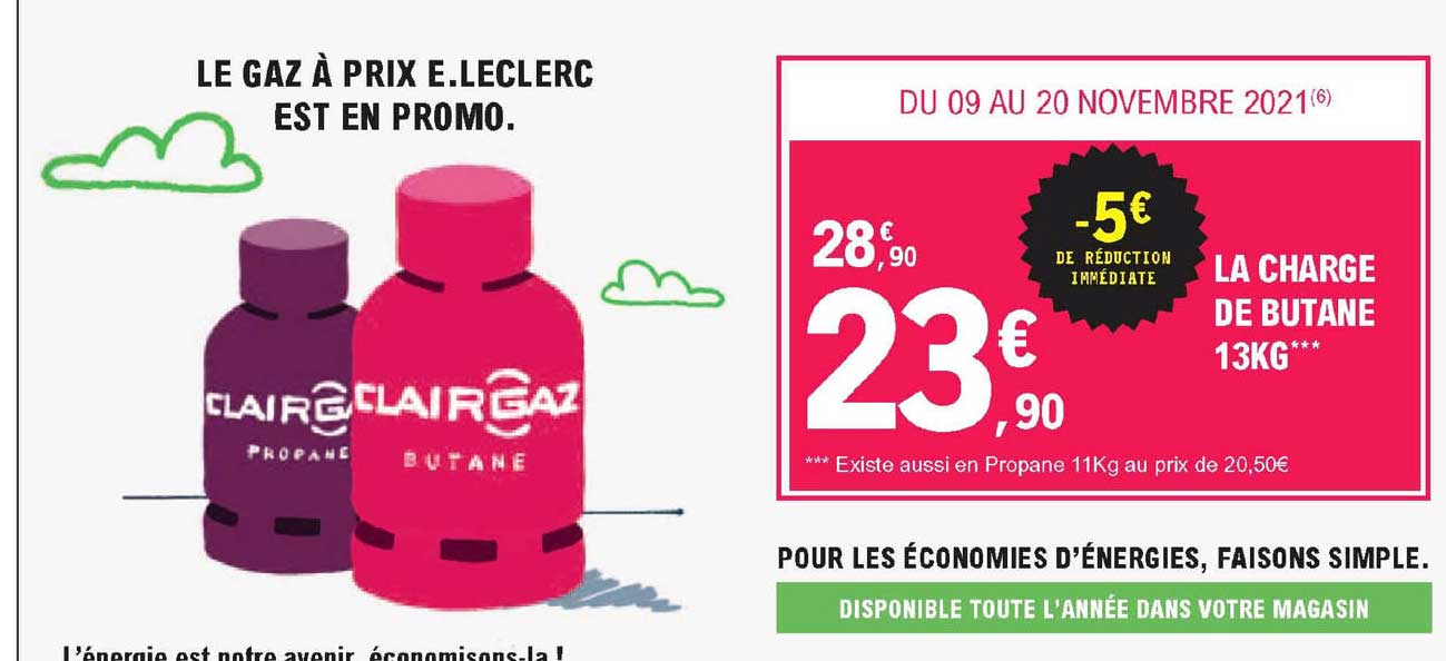 la charge d butane clairgaz