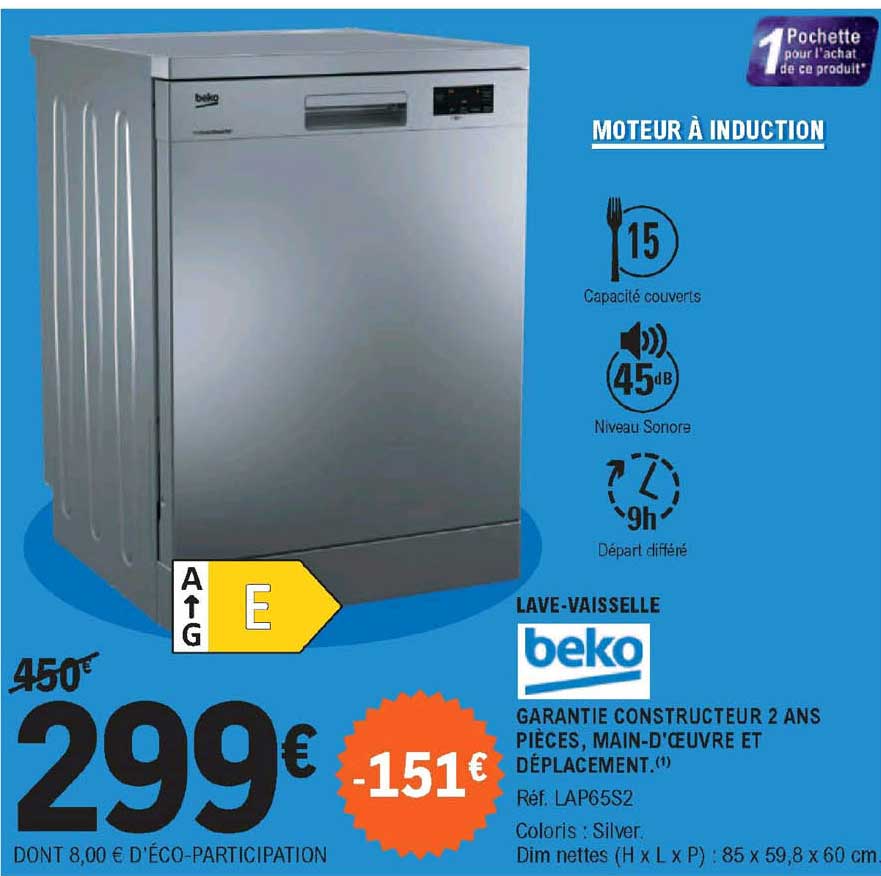 lave-vaisselle beko