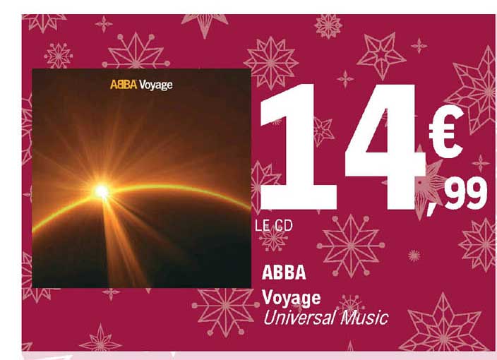 le cd abba voyage