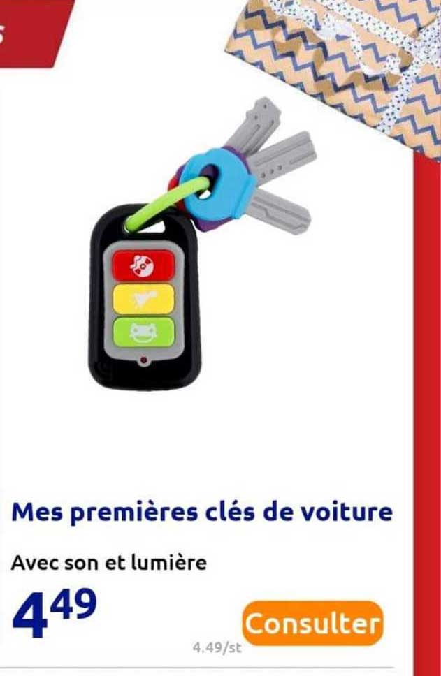 mes premières clés de voiture