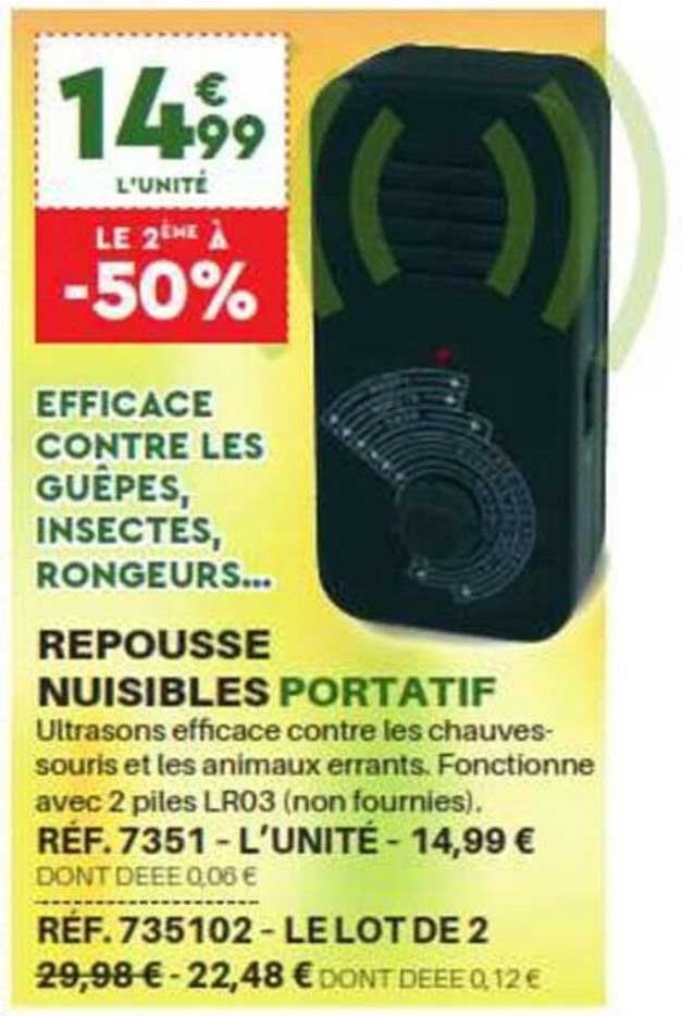 repousse nuisible portatif