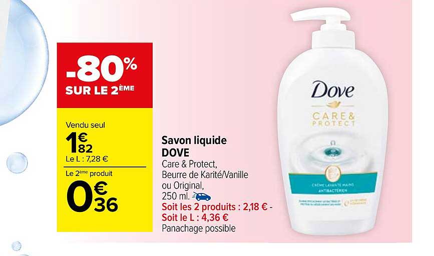 Savon Liquide Dove