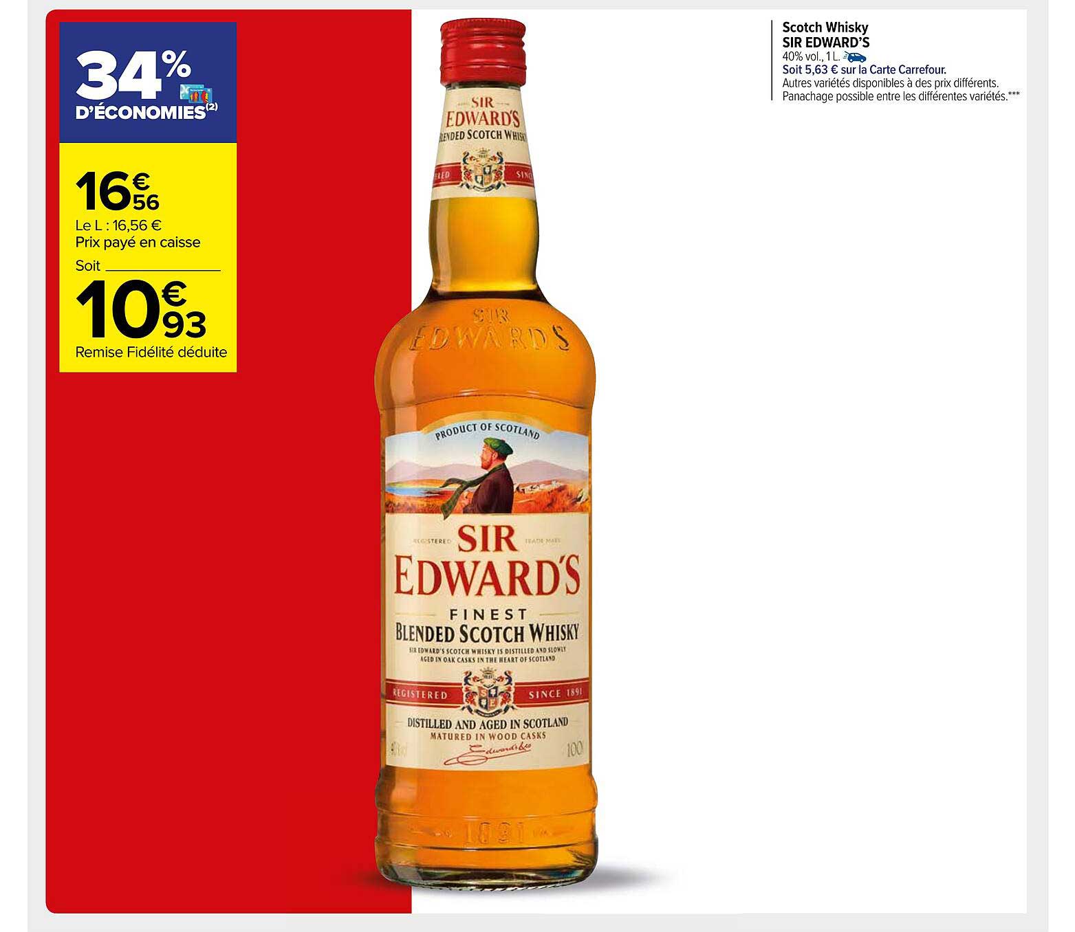 scotch whisky sir edward's