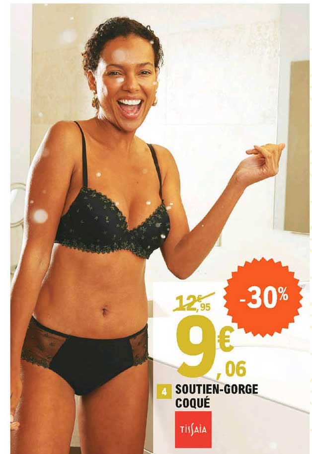 soutien-gorge coqué tissaia