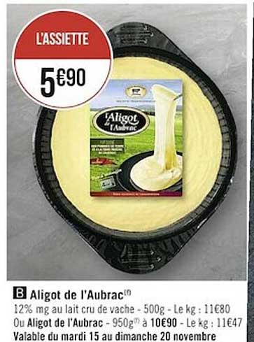 aligot de l'aubrac