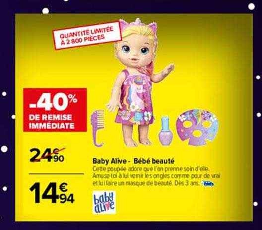 baby alive - bébé beauté