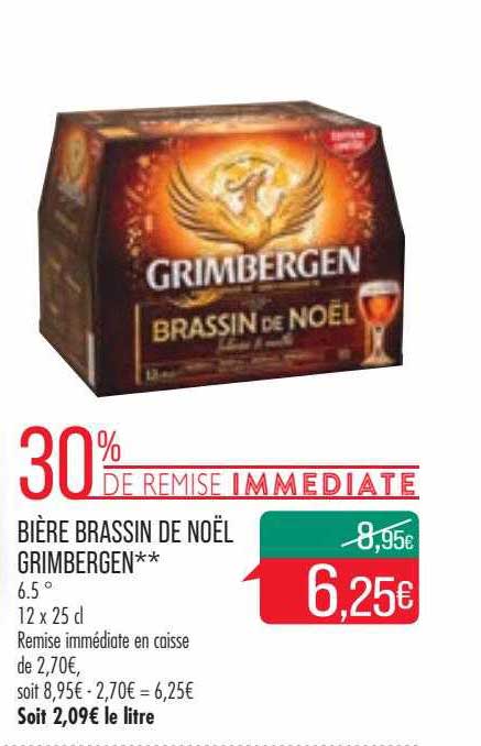 bière brassin de noël grimbergen**