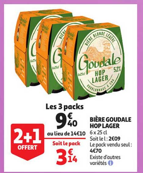 bière goudale hop lager