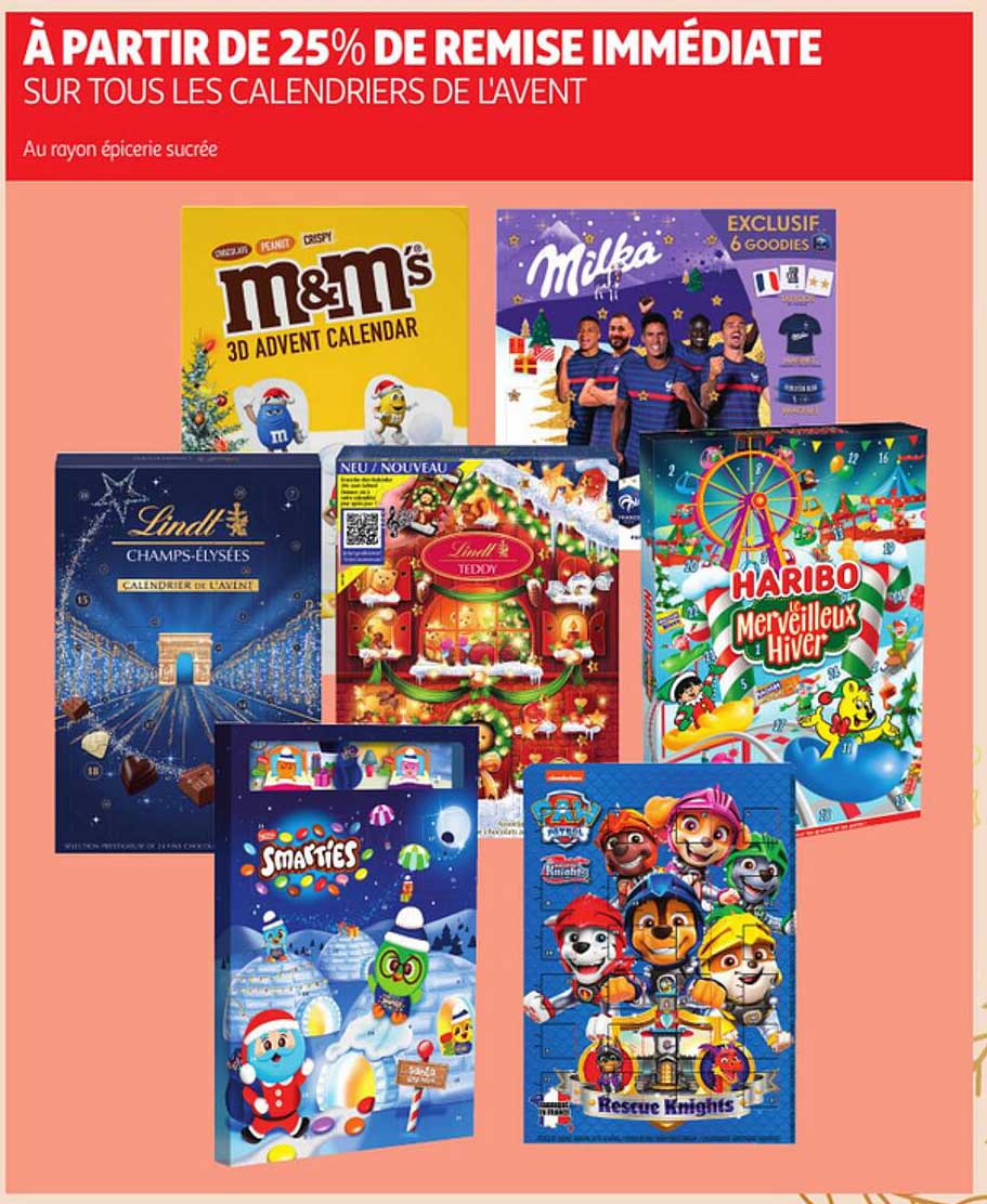 calendriers de l'avent