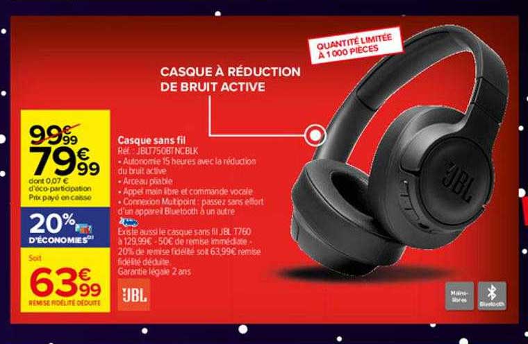 casque sansfil jbl