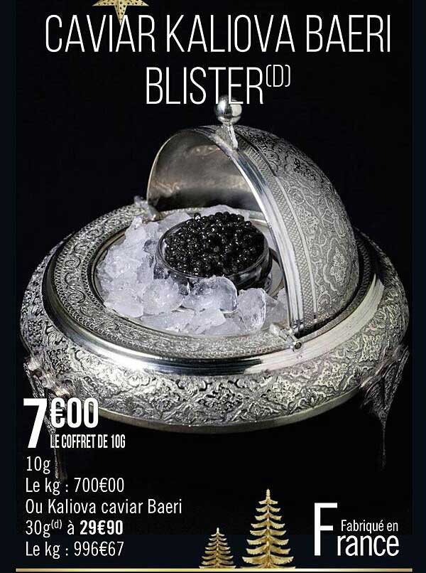 caviar kaliova baeri blister