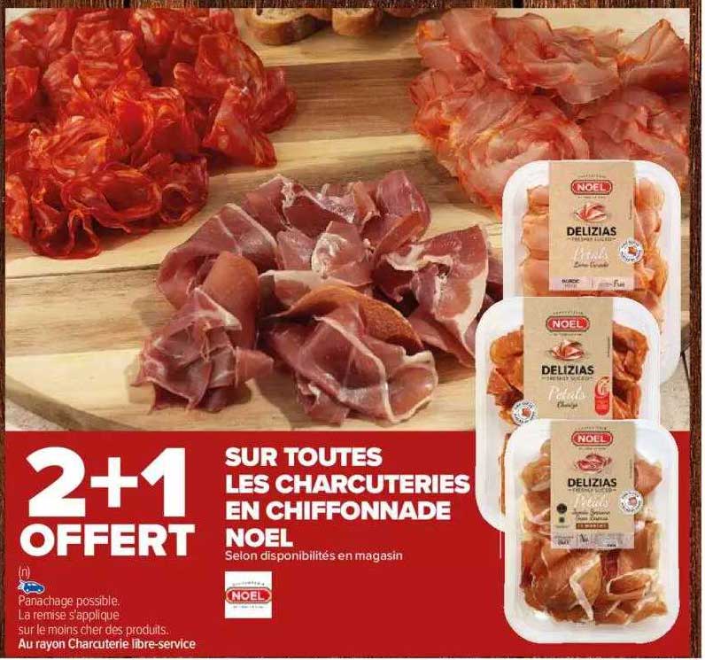 Charcuteries En Chiffonnade Noël