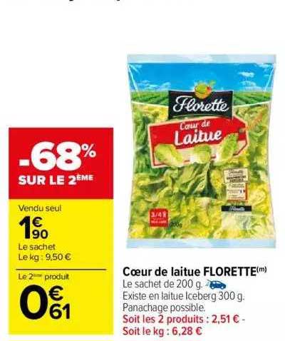 Cœur De Laitue Florette