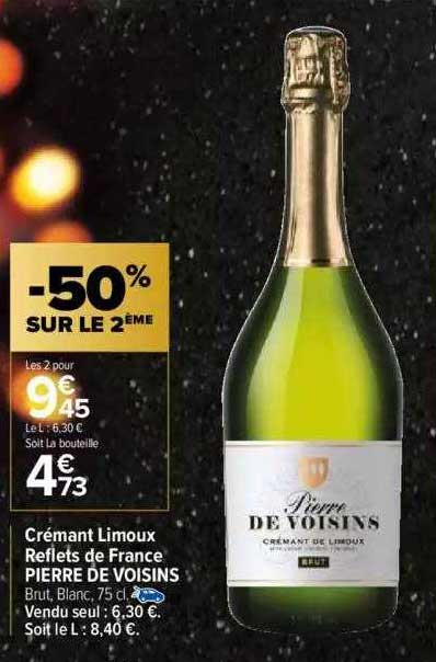 crémant limoux reflets de france pierre de voisins