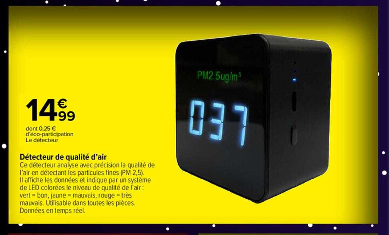détecteur de qualité d'air