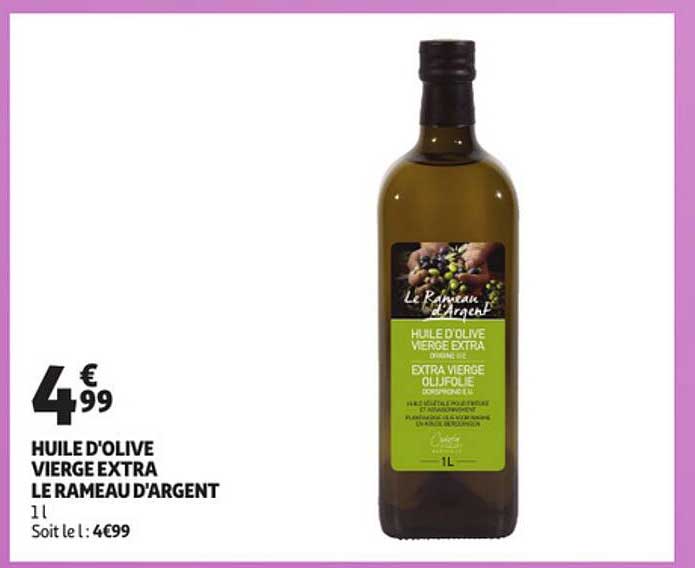 huile d'olive vierge extra le rameau d'argent